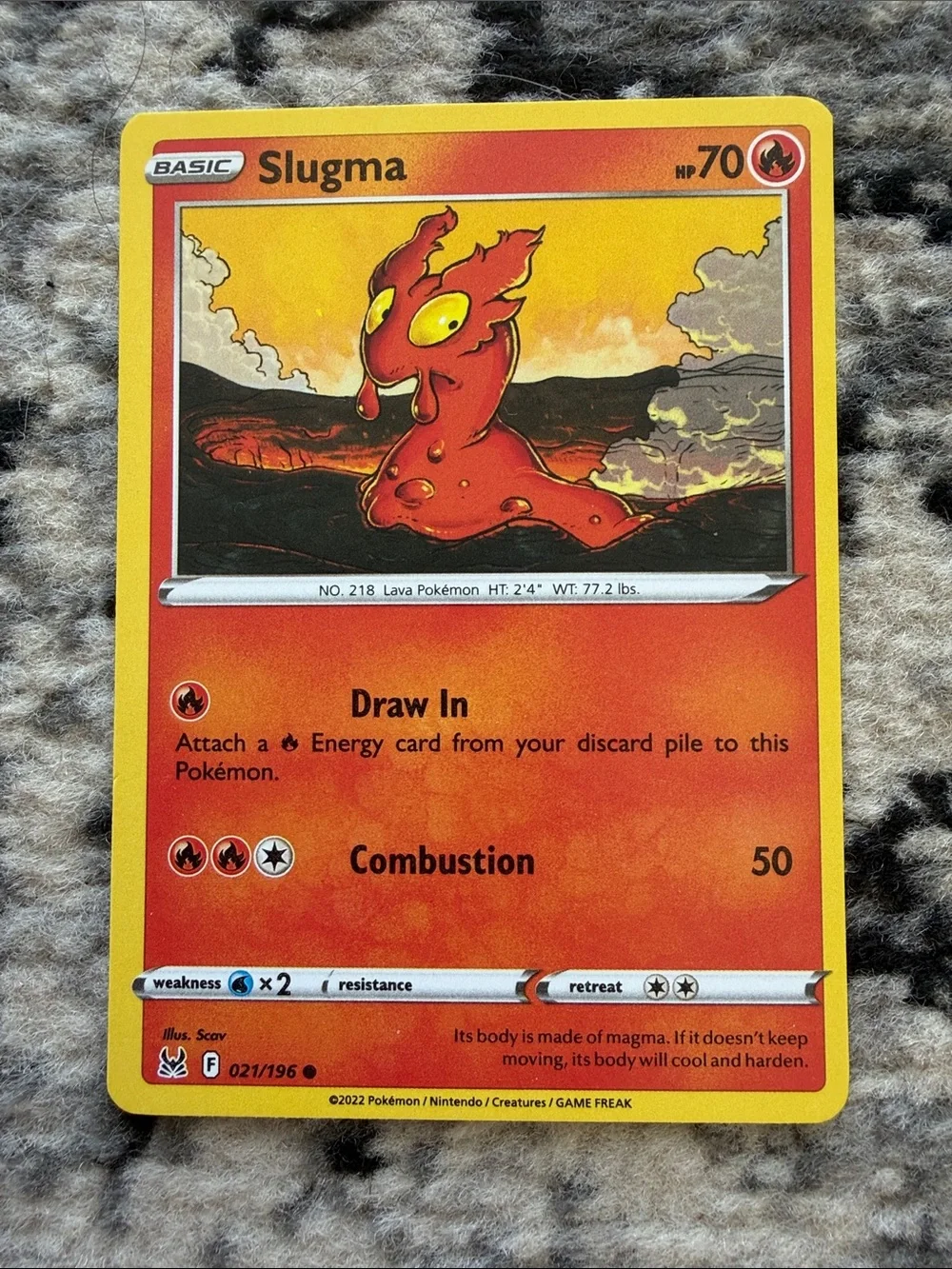 Slugma & Magcargo Evolution Line Lot | Lost Origin + Fusion Strike | ✨5/$25✨